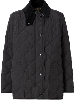 Burberry: Стёганые куртка 
