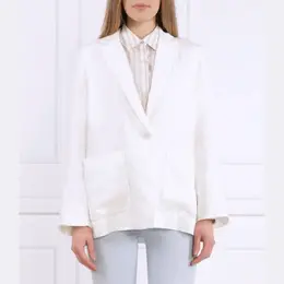 Tommy Hilfiger: Льняной жакет 