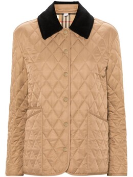 Burberry: Стёганые куртка 