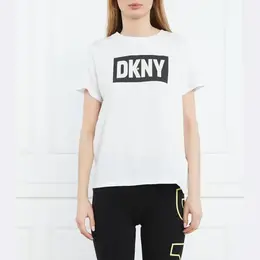 DKNY: Белая футболка 