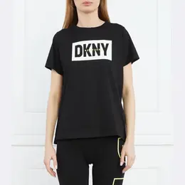 DKNY: Чёрная футболка 