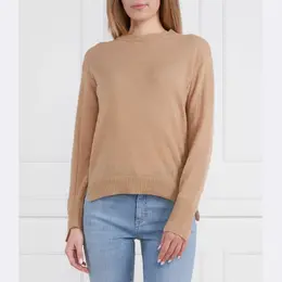MaxMara: Коричневый свитер 