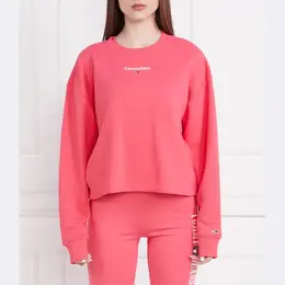 Tommy Hilfiger: Розовая толстовка 