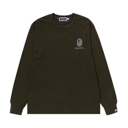 A BATHING APE: Футболка с длинным рукавом 