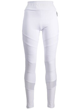 Plein Sport: Белые легинсы 