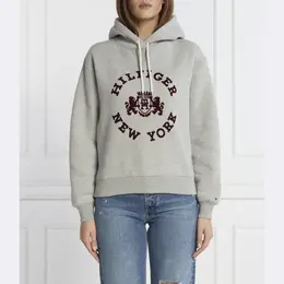 Tommy Hilfiger: Серая толстовка 