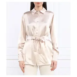 MaxMara: Бежевая рубашка 