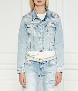 Tommy Jeans: Голубая куртка 
