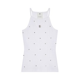 Givenchy: Обтягивающий топ 
