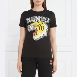 Kenzo: Чёрная футболка 