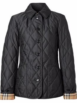 Burberry: Стёганые куртка 