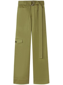 Proenza Schouler White Label: Брюки с поясом 