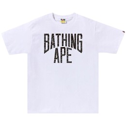 A BATHING APE: Белая футболка 