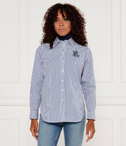 Lauren Ralph Lauren: Синяя рубашка 