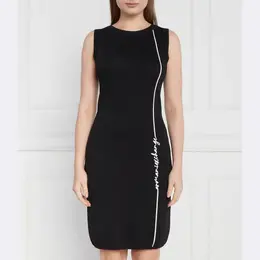 Armani Exchange: Чёрное платье 