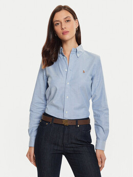 Polo Ralph Lauren: Синяя рубашка 