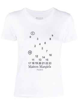 Maison Margiela: Белая футболка 