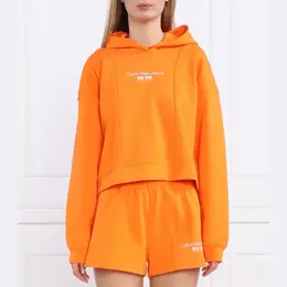 Calvin Klein: Оранжевая толстовка 