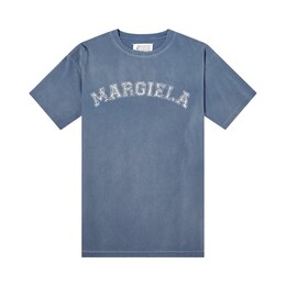 Maison Margiela: Синяя футболка 