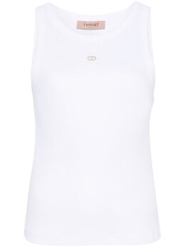TWINSET: Белый топ 