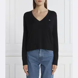 Tommy Hilfiger: Чёрный свитер 