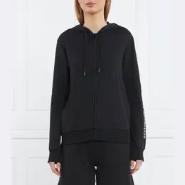 Emporio Armani: Чёрная толстовка 