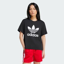 Adidas: Чёрная футболка  Adicolor
