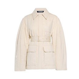 Jacquemus: Бежевая куртка 