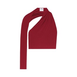 Courreges: Красный топ 