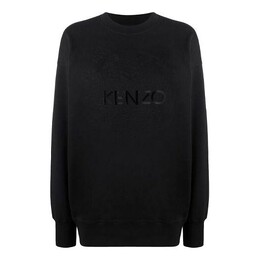 Kenzo: Чёрный свитер  Tiger Head