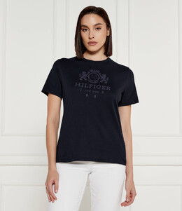 Tommy Hilfiger: Тёмная футболка 