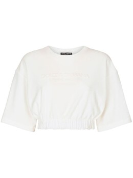Dolce & Gabbana: Футболка с поясом 