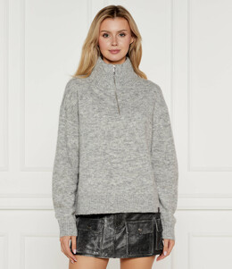 Calvin Klein Jeans: Серый свитер 