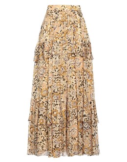 Etro: Бежевая юбка 