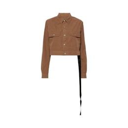 Rick Owens Drkshdw: Куртка цвета хаки 