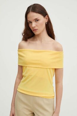 Lauren Ralph Lauren: Жёлтая блуза 