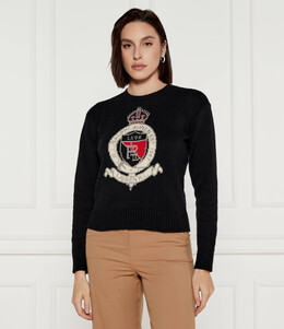 Lauren Ralph Lauren: Чёрный свитер 