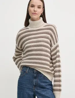 Sisley: Бежевый свитер 