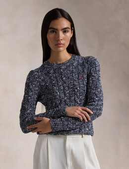 Polo Ralph Lauren: Тёмный свитер 