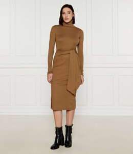 Lauren Ralph Lauren: Коричневое платье 