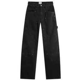 Isabel Marant Étoile: Чёрные джинсы 