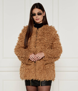Pinko: Коричневое пальто 