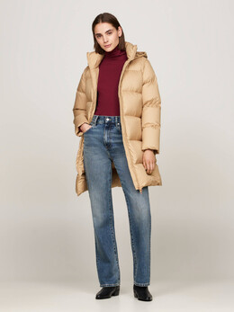 Tommy Hilfiger: Бежевая куртка 