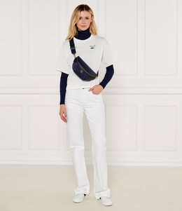 Lacoste: Белая футболка 