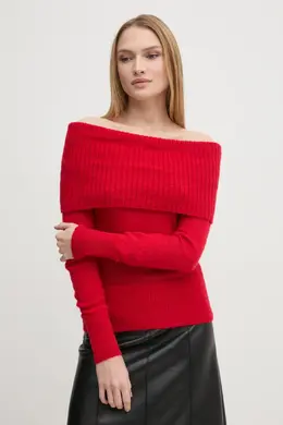 Sisley: Красный свитер 