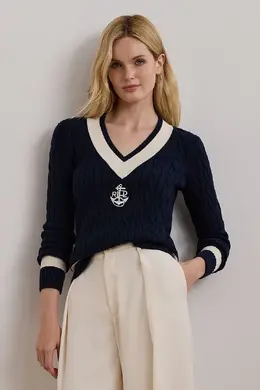 Lauren Ralph Lauren: Хлопковый свитер 