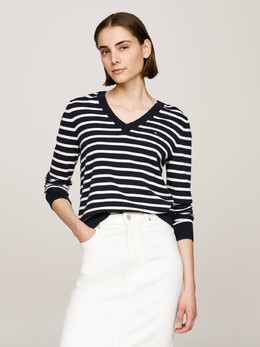Tommy Hilfiger: Чёрный свитер 