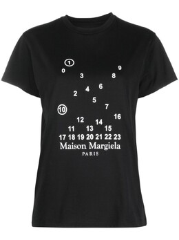 Maison Margiela: Чёрная футболка 