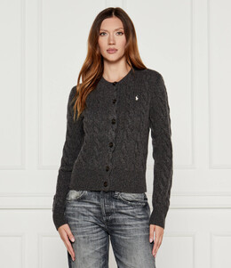 Polo Ralph Lauren: Серый свитер 