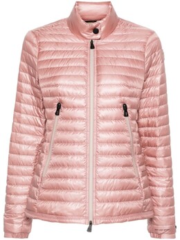Moncler Grenoble: Розовый пуховик 